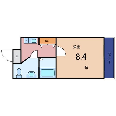 プラ・ディオ森小路セレニテの物件間取画像